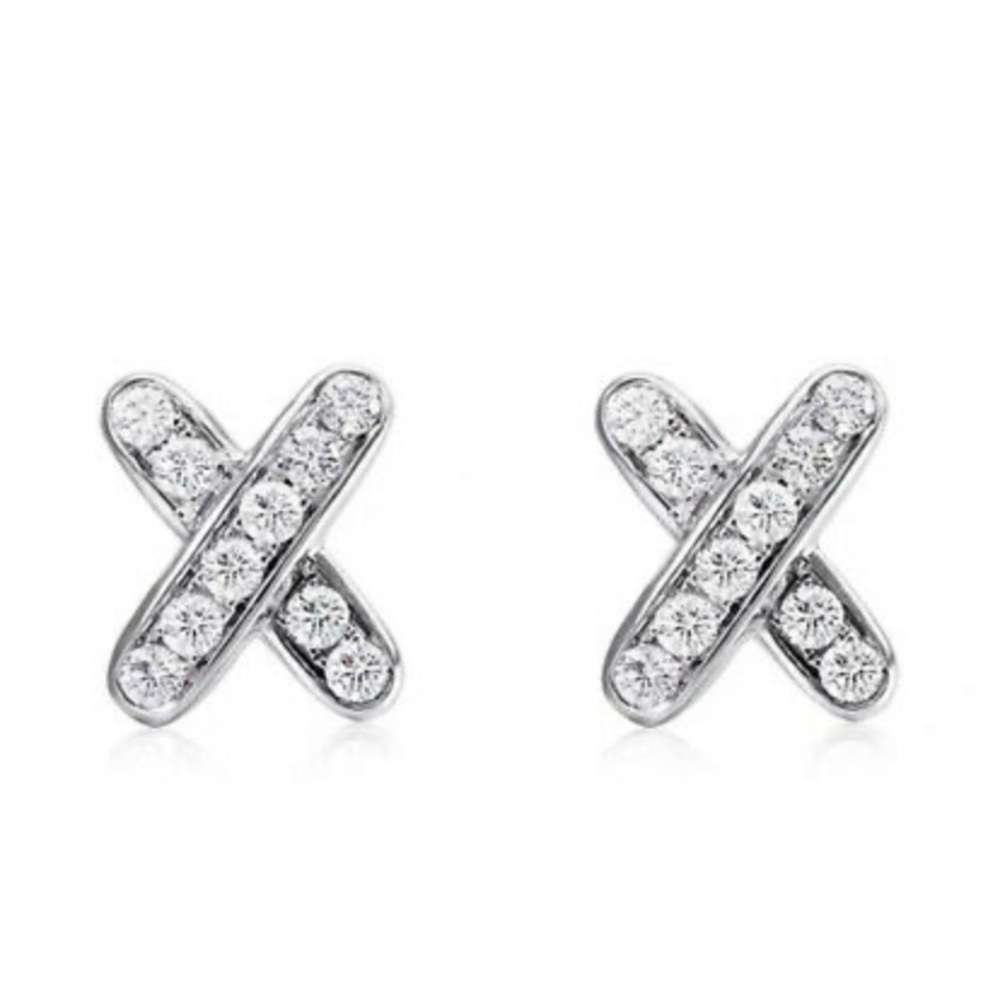 New Sterling silver Unique Stud Earrings - Picture 5 of 5